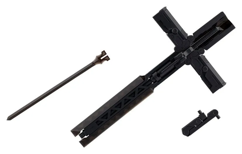 Megalomaria Unlimited Universe Plastic Model Kit Accessory Set Metamorphose Unit Grave Arms 2 Black Ver.